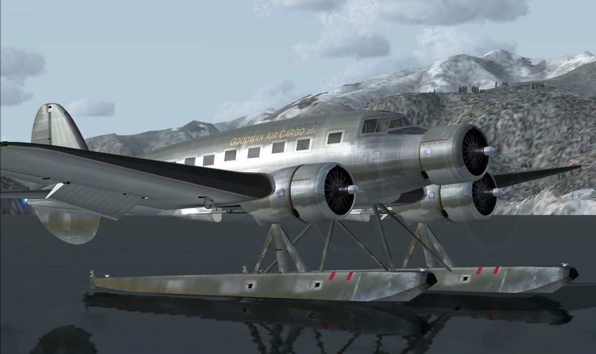 Trimoteur Avia 57 des années 30