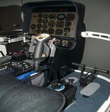 Simulateur d'hélicoptère Bell 206