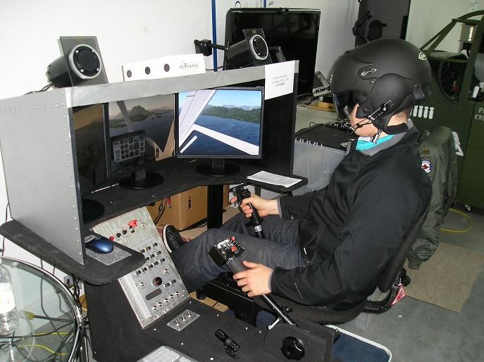 Simulateur BELL206 Salon de l'aviation virtuelle du Québec